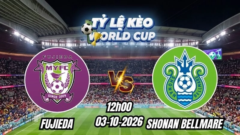 Soi kèo nhà cái Fujieda vs Shonan Bellmare 12h00 – 03/10/2026